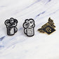 PUNK METAL BROOCHES
