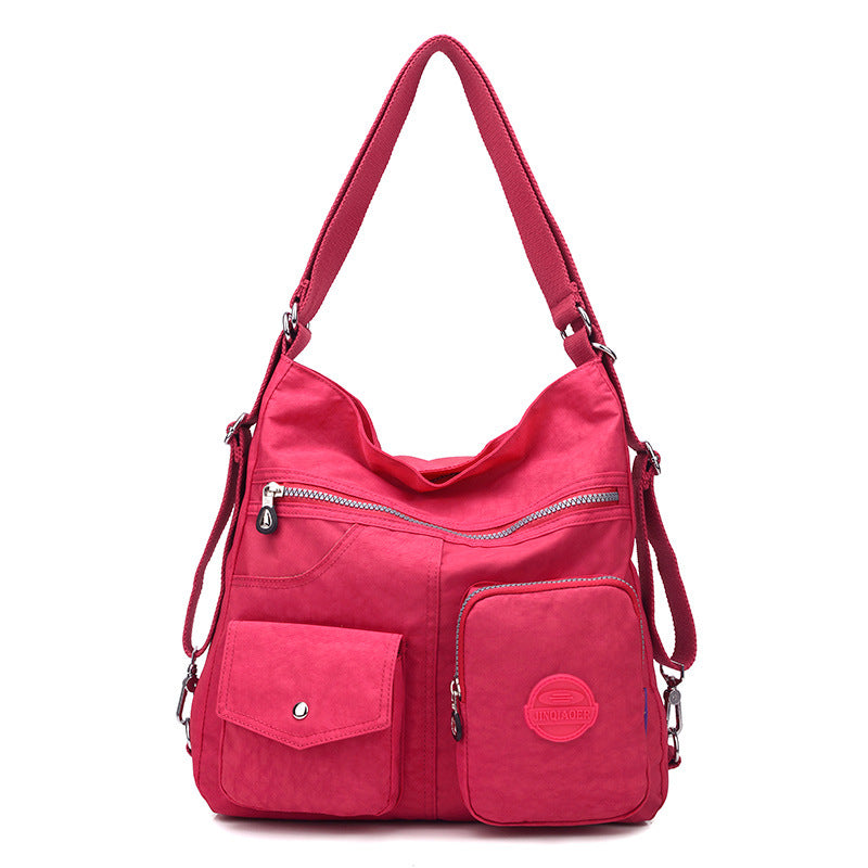 Bolsos de lujo para mujer, bolsos cruzados de tela Bylon impermeables de diseñador, bolso bandolera de gran capacidad, bolso bandolera