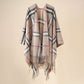 Gradual Grid Fashionable Shawl For Women