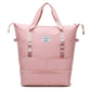 Double Wet And Dry Separation Travel Bag Waterproof Large Capacity Gym Fitness Bag Weekender Overnight For Women