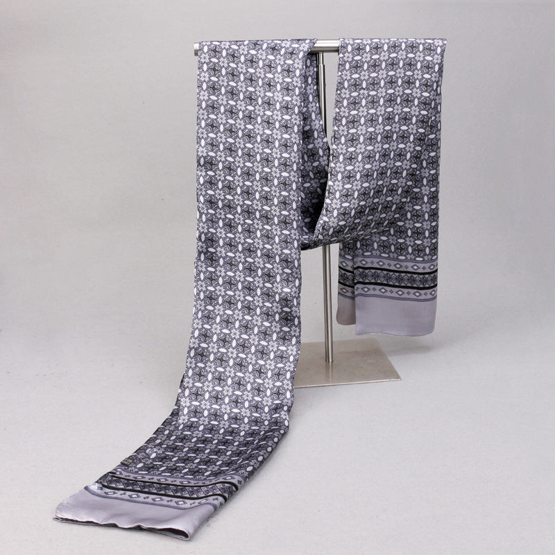 Men's silk scarf