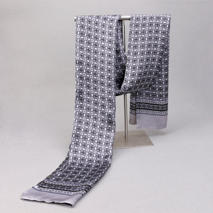 Men's silk scarf