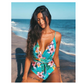 One Piece Swimsuit Backless Monokini Swimwear Women