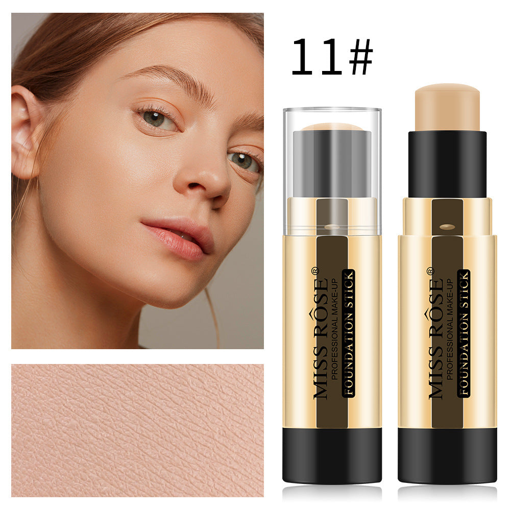 Corrector facial tridimensional y barra reparadora de maquillaje para mujer