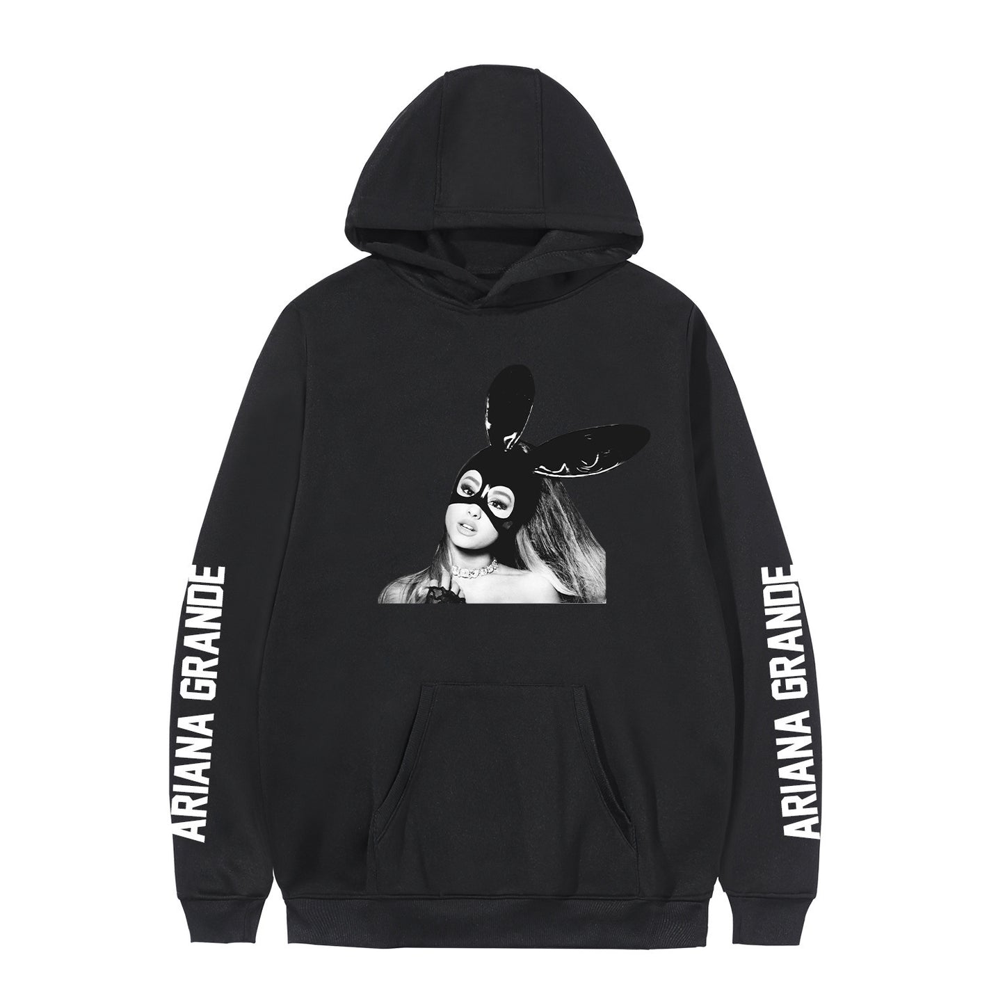 Printed hooded sweatshirt
