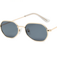 Polygonal sunglasses irregular small box colorful marine film sunglasses men cross-border sales glasses