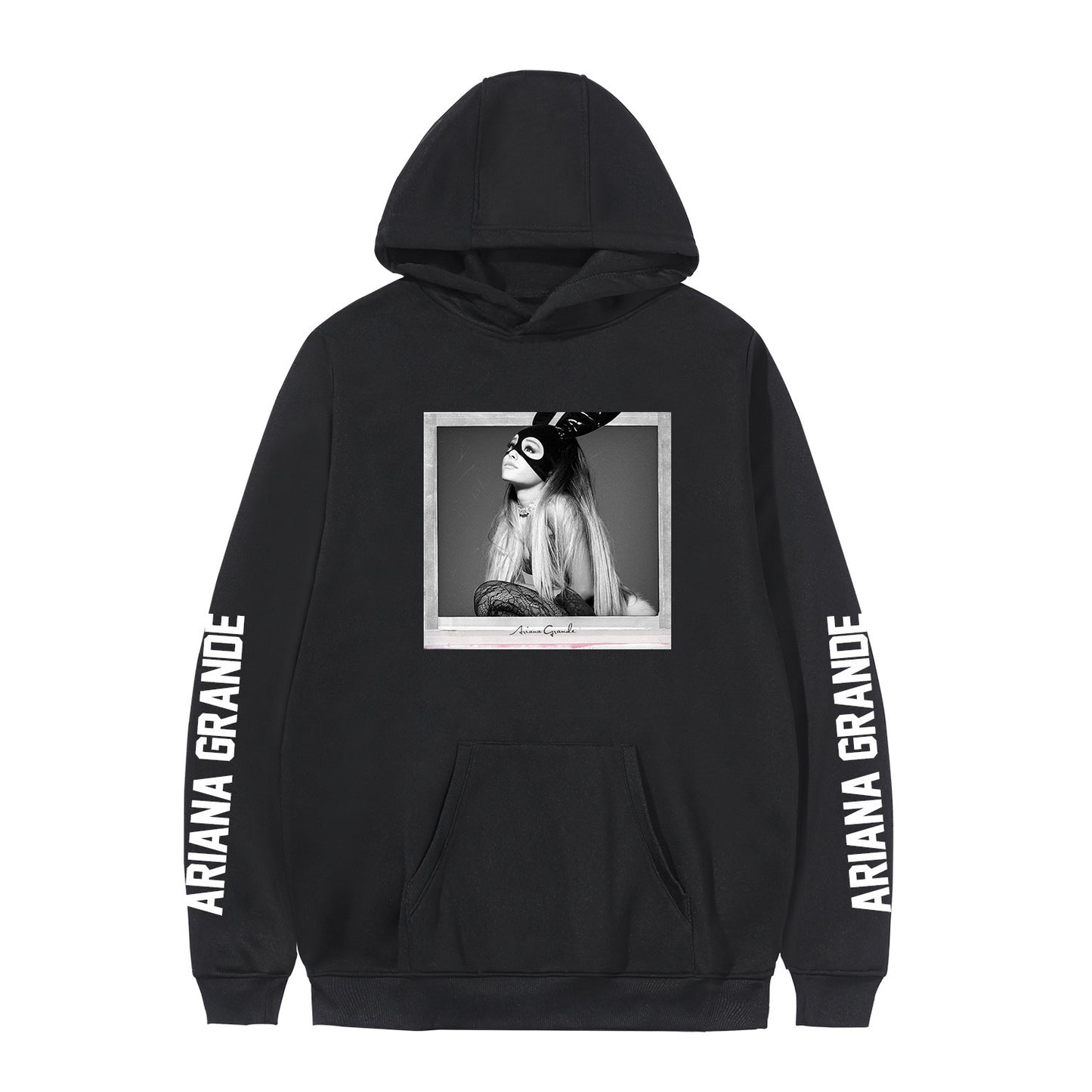 Printed hooded sweatshirt