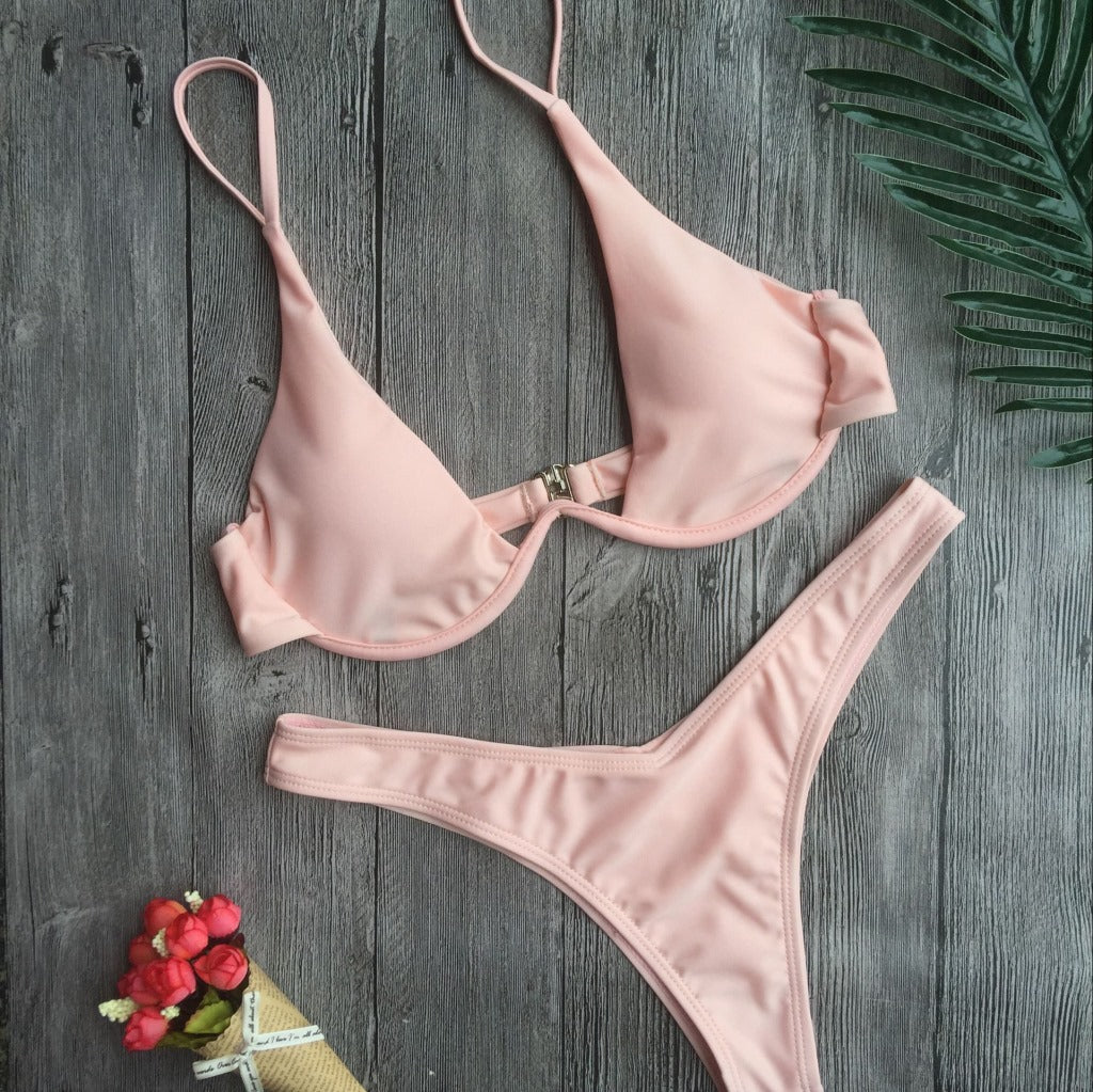 Bikini de verano para mujer, traje de baño, bañista, nuevo