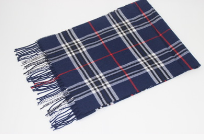 New England style sub Babage classic fashion all-match cashmere scarf for men wholesale manufacturers