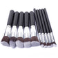 10pcs makeup brushes
