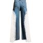 Sexy Women Wide Leg Pants Jeans