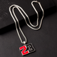 Hiphop pendant titanium steel chain pendant for men and women