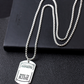 Hiphop pendant titanium steel chain pendant for men and women
