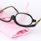 Makeup reading glasses