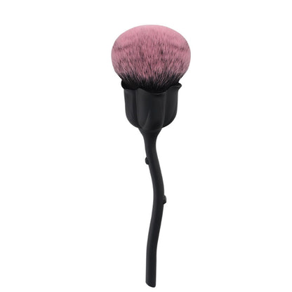 Brocha de maquillaje rosa