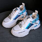 Old shoes, white shoes, women