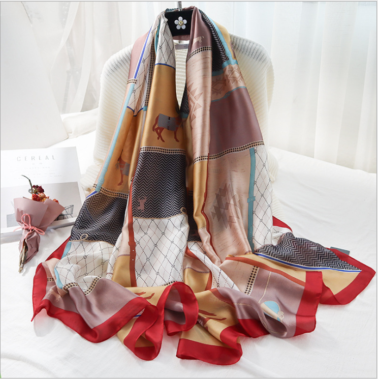 Women's silk scarf