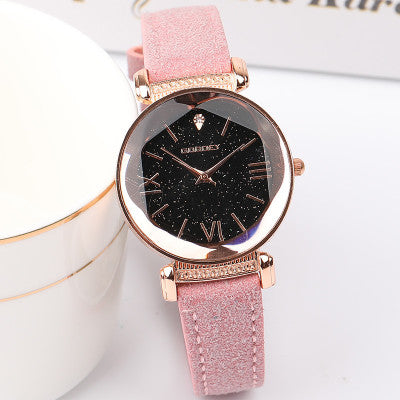 Reloj de lujo para mujer, relojes de cielo estrellado para mujer, moda