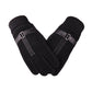 Velvet touch screen windproof gloves