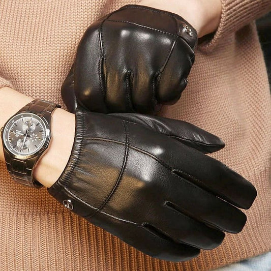 Guantes de cuero para conducir