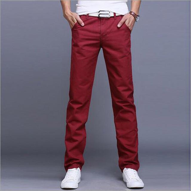 Pantalones Casuales Pantalones De Hombre