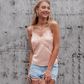 Sexy hollow solid color lace suspenders