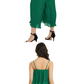 Elegant sexy ruffled jumpsuit women