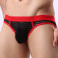 Leaky Hip Sexy Underwear Men Hollow Breathe Underwear Mesh Underpants Briefs Bulge Pouch Short Cueca Gay