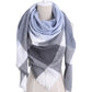 Design Women Triangles Scarf Long Scarves Shawl Autumn Winter