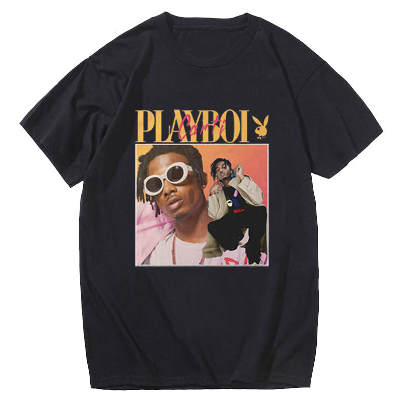 Hip-Hop singer cool and funny T-shirt men