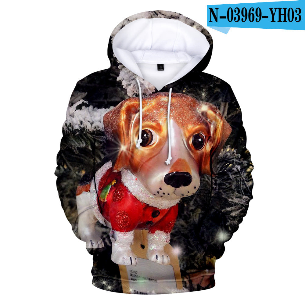 Christmas print sweatshirt