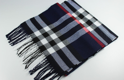 New England style sub Babage classic fashion all-match cashmere scarf for men wholesale manufacturers