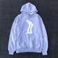 Printed hooded sweatshirt