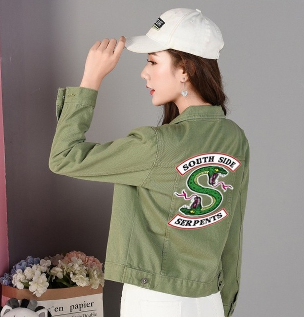 RIVERDALE SOUTHSIDE SERPENTS WOMEN DENIM JACKET