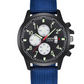 Mens Brand Watches Fashion Nylon Band Military Sports Watch