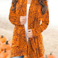 Halloween Digital Printing Casual Cardigan Jacket Women