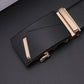 Men's Soft Leather Belt With Automatic Buckle