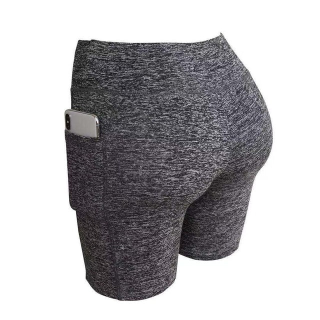 Pantalones cortos de cintura alta de verano Pantalones cortos push up de moda para mujer