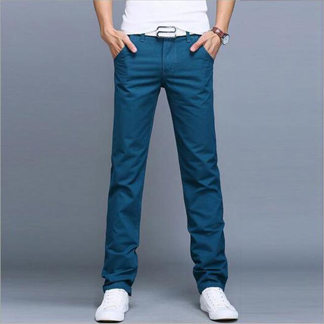 Pantalones Casuales Pantalones De Hombre