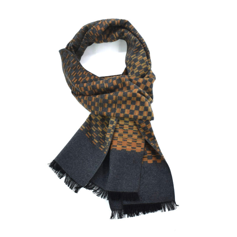 Silk brushed scarf