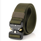 Buckle outdoor safety outer belt quick-drying pure nylon pants belt training belt