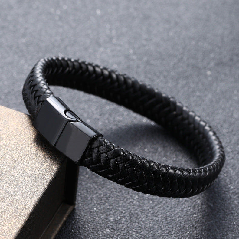 Men Genuine Leather Bracelet Vintage Handmade