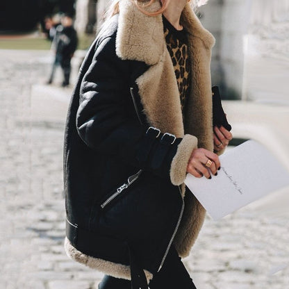 Chaqueta de mujer abrigo de invierno prendas de vestir exteriores moda abrigo de talla grande para mujer chaqueta gruesa de otoño