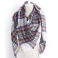 Design Women Triangles Scarf Long Scarves Shawl Autumn Winter