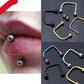 Body Piercing Jewelry 316 Medical Stainless Steel Lip