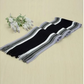 Autumn and winter fringed men's scarf