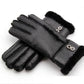 Windproof sheepskin gloves for women
