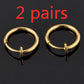 No piercing ear clip nose ring
