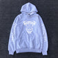 Printed hooded sweatshirt