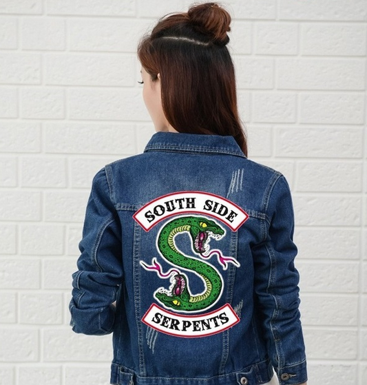 RIVERDALE SOUTHSIDE SERPENTS WOMEN DENIM JACKET
